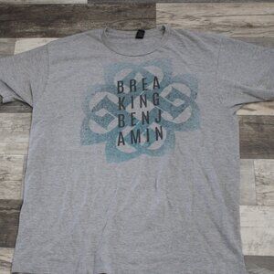 Breaking Benjamin Men's XL T Shirt Gray